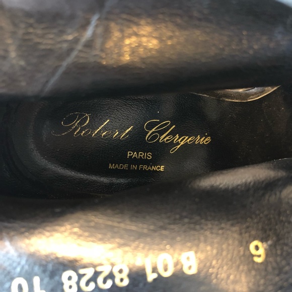 Robert Clergerie Suede Platform Wedges - Picture 5 of 5